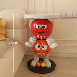New Creative Cartoon Beans Living Room Sofa Side Coffee Table Corner Table Bedside Table Floor Small Apartment