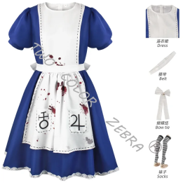 Косплей костюм Аниме Alice Madness Returns  для женщин
