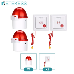 Retekess TH103 Стробоскопическая Сирена для Домашней Безопасности