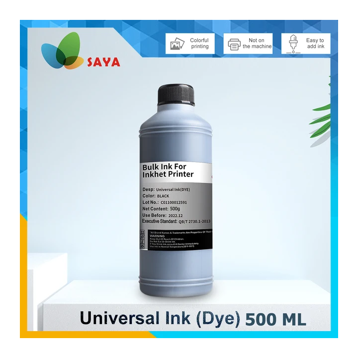 Чернила Aomya 500 мл для принтеров HP Epson Canon Brother