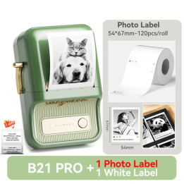 Niimbot B21 Pro Термопринтер для этикеток и фото