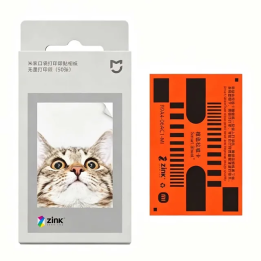 Фотобумага Xiaomi Mi Pocket Printer, без чернил (50 листов)