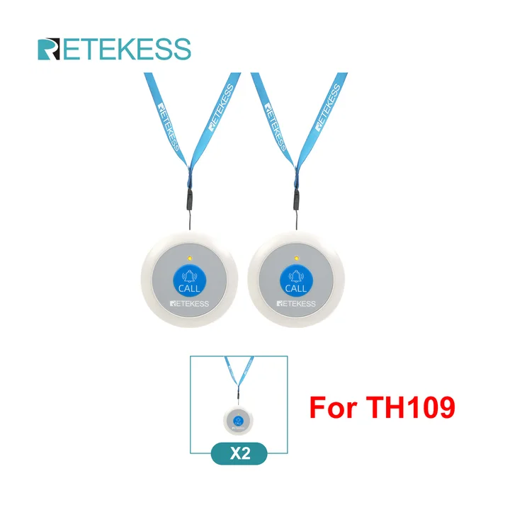 Retekess TH109 Беспроводной пейджер для вызова медсестры