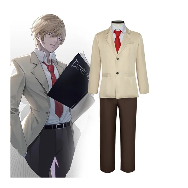 Косплей костюм Yagami Light  Two color zebra