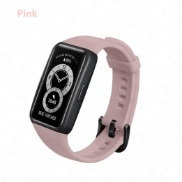 Силиконовый ремешок для умных часов Huawei Band 9 8 7 6 Pro, цветной сменный мягкий спортивный браслет, новый ремешок для умных