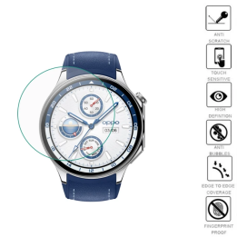 5 шт., прозрачная защитная пленка для умных часов Kecoves для OPPO Watch X/OnePlus Watch 2