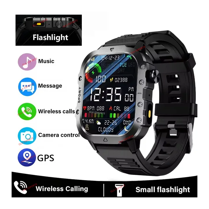 Smart Watch 2025 Robust Military