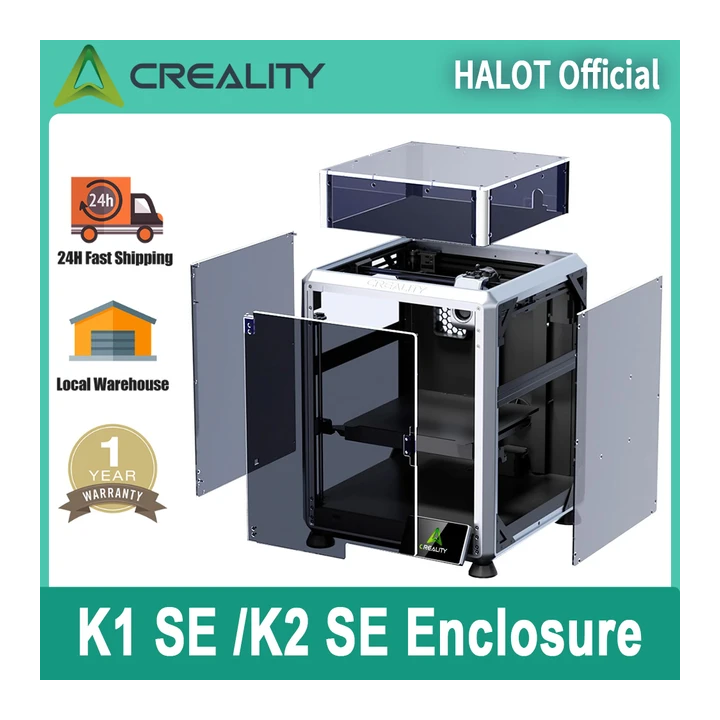 Прозрачный кожух для 3D-принтера Creality K1 SE/K2 SE