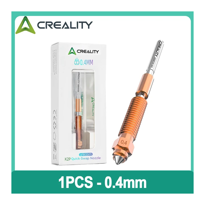 Насадки для 3D-принтера Creality Unicorn K2 Plus 0,4/0,6/0,8 мм