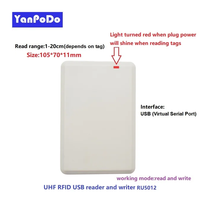 YANPODO RFID считыватель RU5102