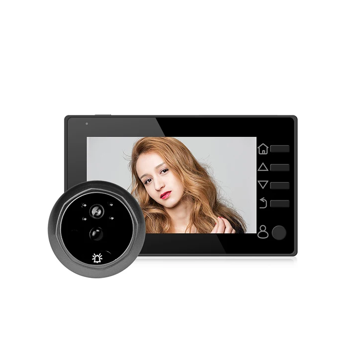 Видеодомофон Danmini Cat eye 4.3 дюйма