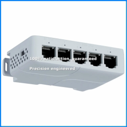5-портовый PoE-удлинитель 10/100 Мбит/с  IEEE802.3af/at/bt
