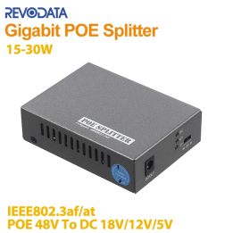 REVODATA PD6004G-B Gigabit PoE Splitter