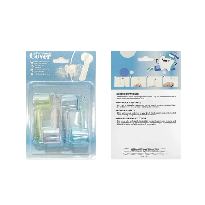 Защитные чехлы для насадок Oral B, 4 шт.
