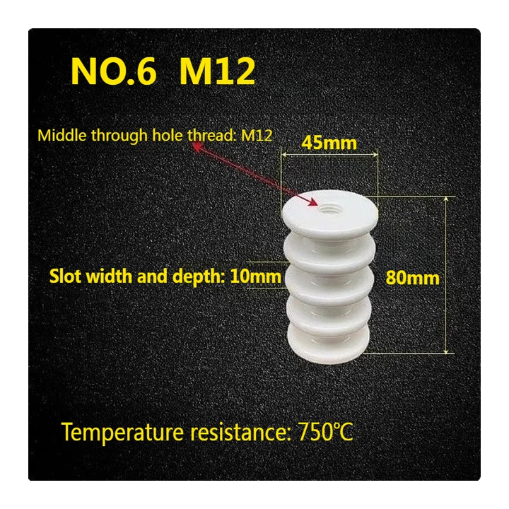 Керамические изоляторы M5/M6/M10/M12
