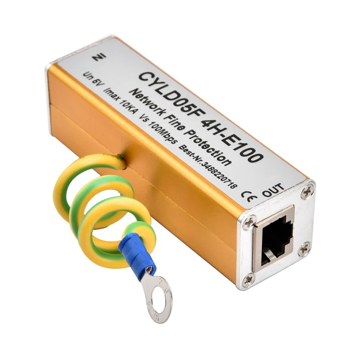 Громозащитный адаптер RJ45 RJ11