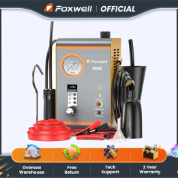 Диагностический тестер утечек дымовых паров FOXWELL SD203 для автомобилей и систем EVAP со встроенным воздушным насосом, двухре