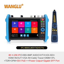 WANGLU IPC-9800 Pro серии многофункциональный тестер IP-камер
