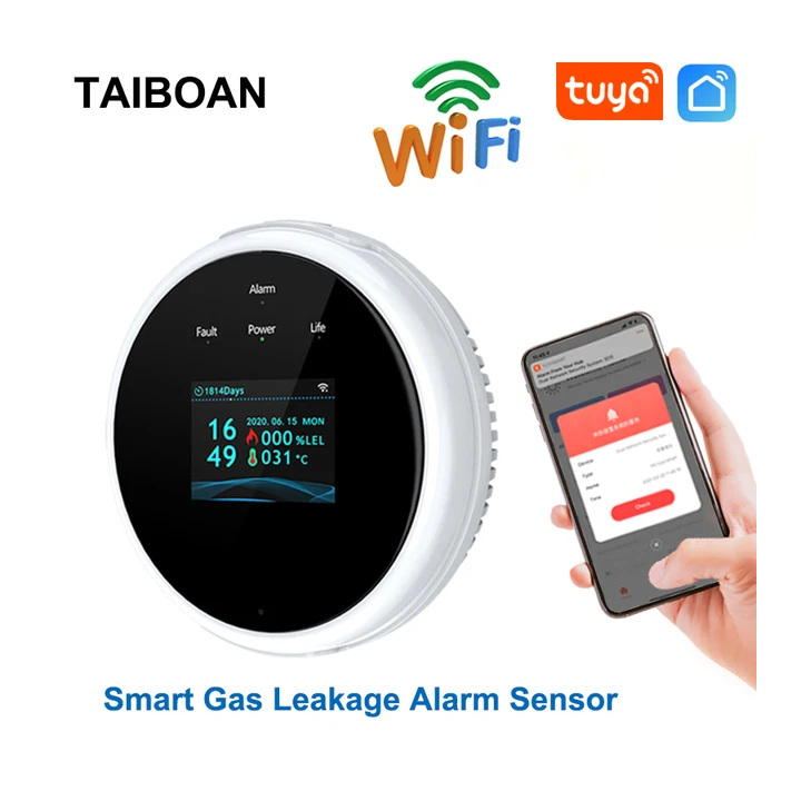Датчик утечки газа TAIBOAN Wifi Tuya
