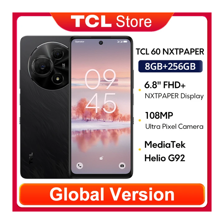 Смартфон TCL 60 NXTpaper, 8/256ГБ, global