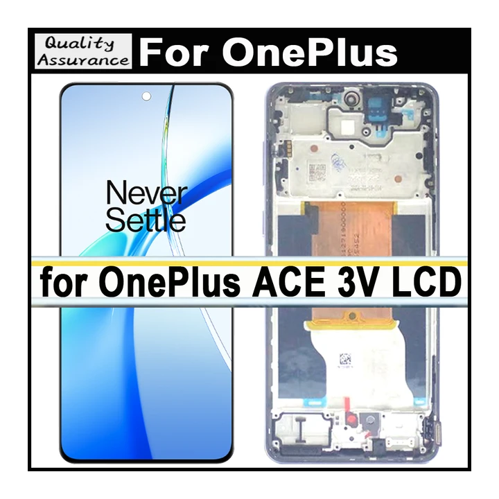 120 Гц AMOLED 6,74 "экран для OnePlus ACE 3V ЖК-дисплей сенсорный экран в сборе PJF110 модели запасные части