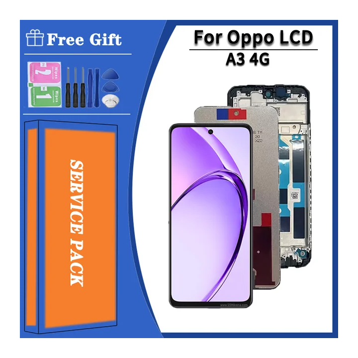 6,67 "IPS ЖК-дисплей для Oppo A3 4G A40 A40M A60 (LATAM) ЖК-экран сенсорная панель дигитайзер CPH2669 CPH3669 рамка дисплея
