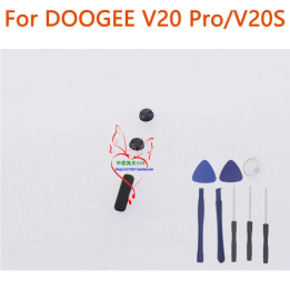 DOOGEE V20 Pro Key, оригинальная средняя боковая рамка, кнопка регулировки громкости, левая и правая декоративная часть, клавиш