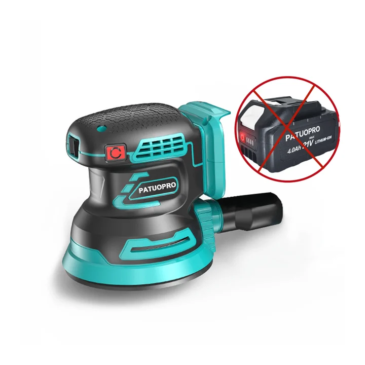 Аккумуляторный бесщеточный шлифмашина PATUOPRO 125 мм для Makita 18 В