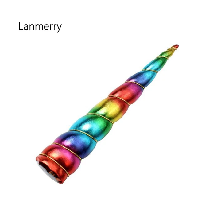 Блестящая повязка на голову с единорогом Lanmerry