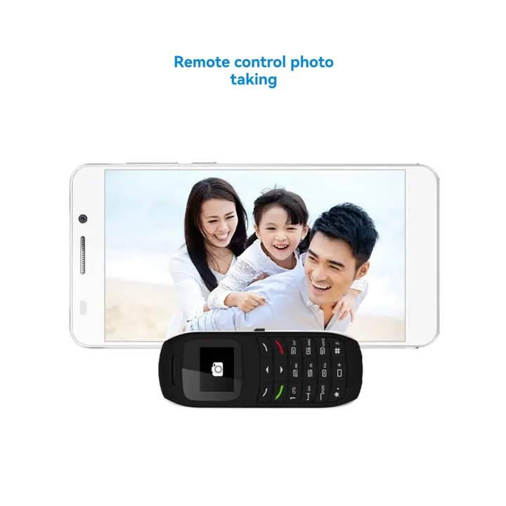 (N21R) BM70 Мини-смартфон-гарнитура с Bluetooth, GSM-телефон MT6261 с экраном 0,66 дюйма и подсветкой, для iPhone 7 Plus, Samsu