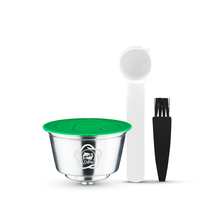 Многоразовые кофейные капсулы для Nescafe Dolce Gusto Genius s Plus, многоразовые фильтры из нержавеющей стали для кофейных кап