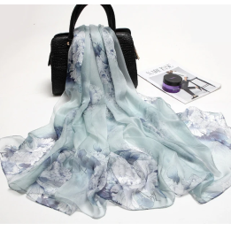 Женский шелковый платок DIDUQIPAO 180x110 см