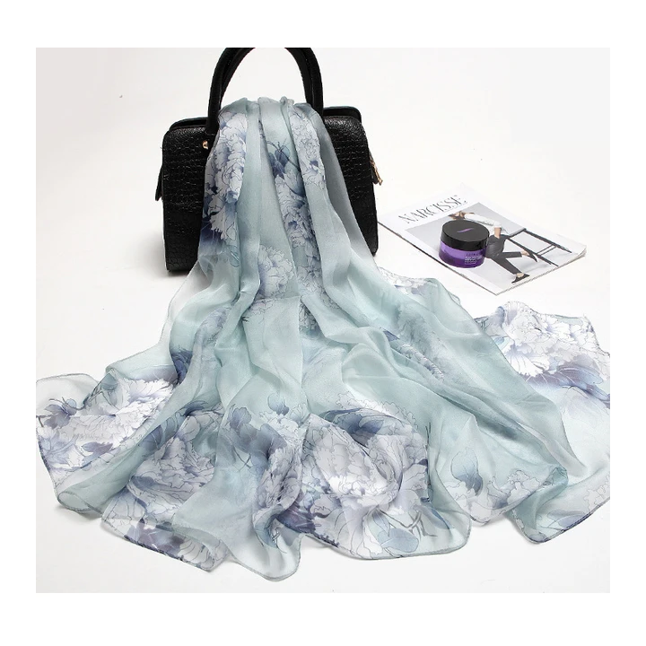 Женский шелковый платок DIDUQIPAO 180x110 см