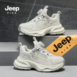 Детская повседневная обувь Jeep, удобная обувь для бега на толстой подошве, студенческая спортивная обувь, спортивная обувь для