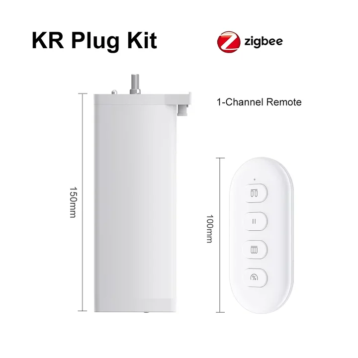 Manhot мотор для штор Wi-Fi/Zigbee 15см
