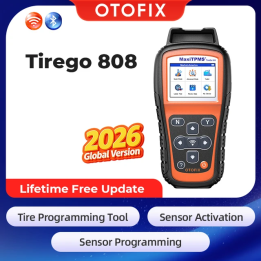 Инструмент для программирования TPMS OTOFIX TireGo 808 Инструмент для выпуска TPMS Активируйте все сенсорные программы MX-Senso
