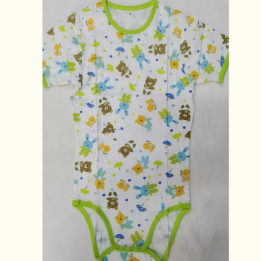 Хлопковое боди ABDL с мультяшным узором