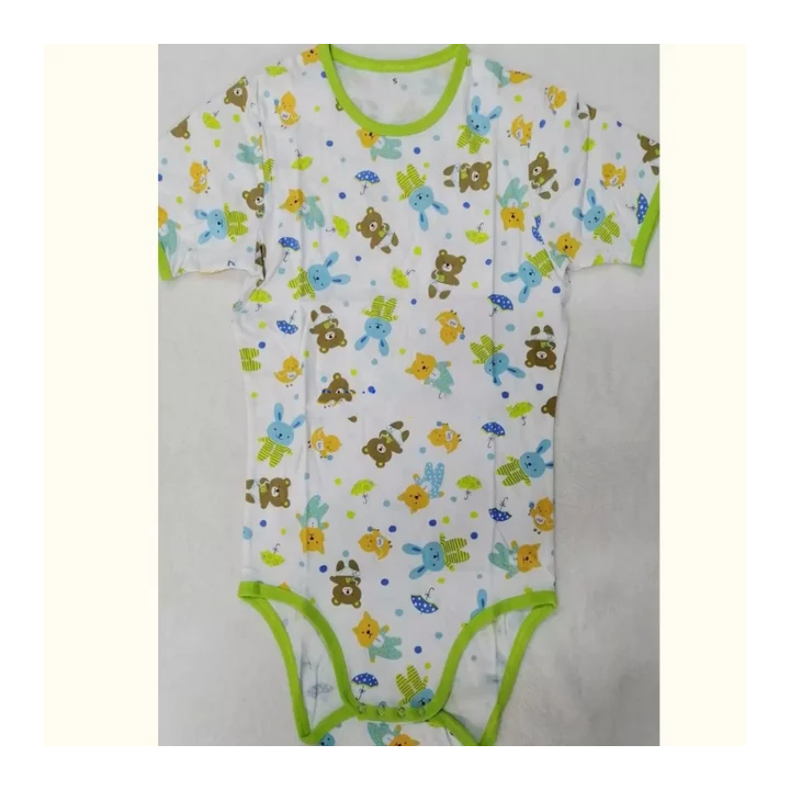 Хлопковое боди ABDL с мультяшным узором