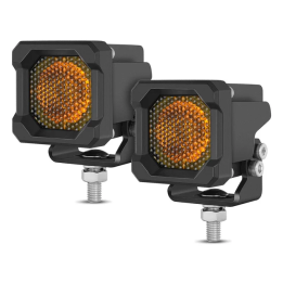 Комплект из 2-х 2-дюймовых светодиодных фар (LED Pod Lights) для внедорожников 4x4, пикапов, лодок и морского транспорта, водон