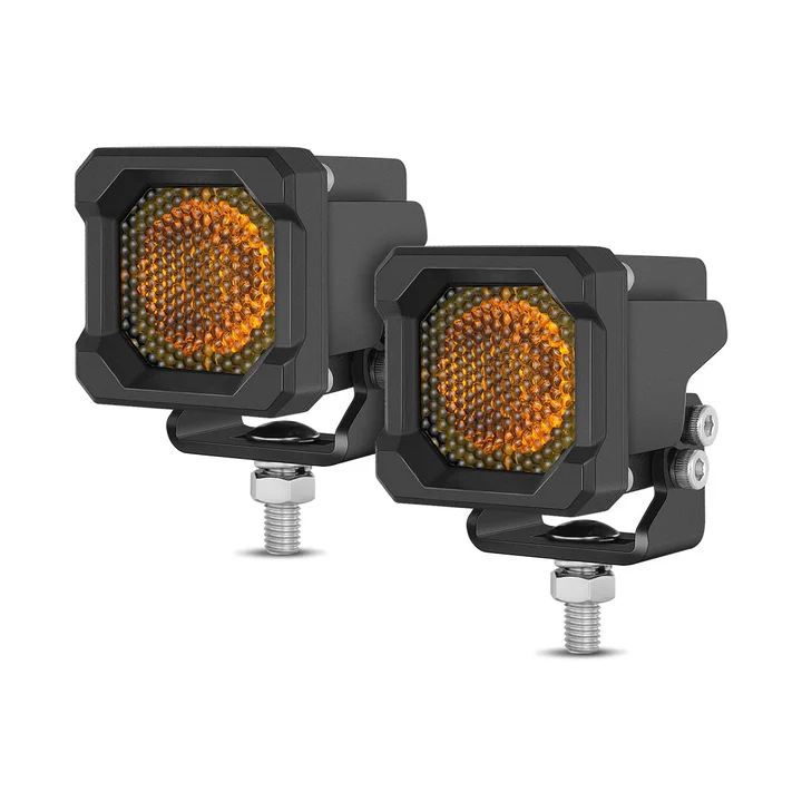 Комплект из 2-х 2-дюймовых светодиодных фар (LED Pod Lights) для внедорожников 4x4, пикапов, лодок и морского транспорта, водон
