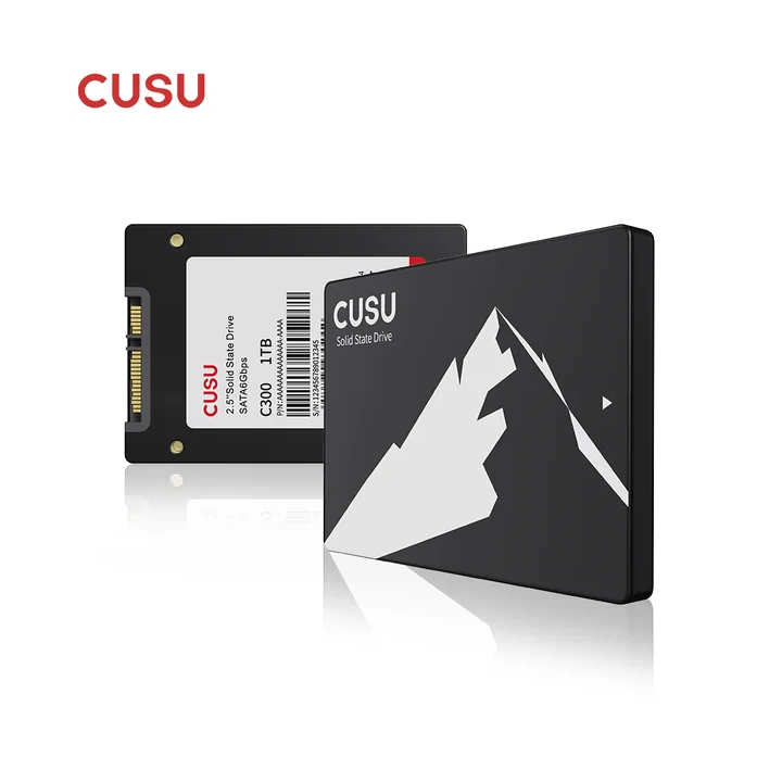 CUSU SSD 1 ТБ 512 ГБ 256 ГБ 128 ГБ SATA3 Жесткий диск 2 ТБ SSD SATA Твердотельный диск для настольных ноутбуков