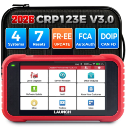 Автосканер LAUNCH CRP123E V3.0, диагностический инструмент для автомобилей, OBD2 сканер, диагностика автомобильных систем, услу