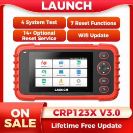 НОВЫЙ CRP123X V3.0 LAUNCH Автомобильный считыватель кодов Автомобильный сканер OBD2 Инструмент сканирования Canfd Doip Пожизнен