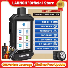 LAUNCH X431 TPMS 5011 V2 Инструмент для программирования датчиков давления в шинах, активное программирование/перепрограммирова
