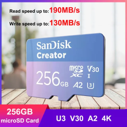 SanDisk Creator Series карта памяти microSD 128ГБ/256ГБ/512ГБ/1ТБ
