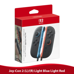 Контроллеры Joy-Con Nintendo Switch 2 светлые голубой/красные