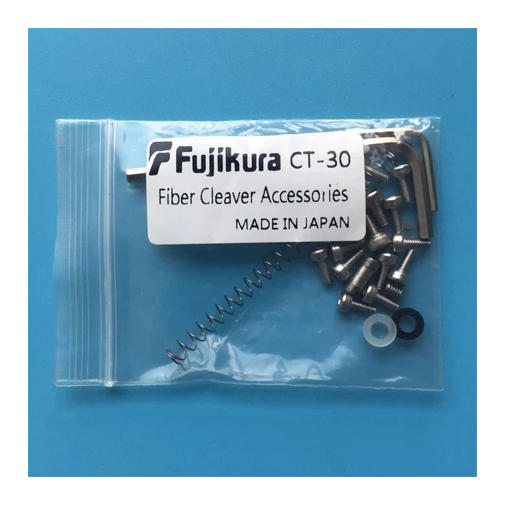 1 комплект, аксессуары для скалывателя волокна CT-30 CT-30A, винты/крепление винта/ключ отладки, винт регулировки высоты