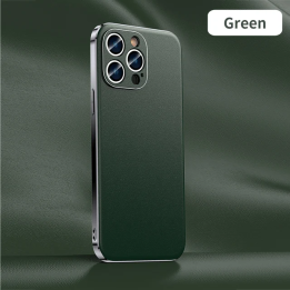 Чехол для телефона из натуральной яловой кожи для iPhone 17, 16, 15, 14, 12, 11, 13 Pro Max 14 Plus, противоударный защитный че