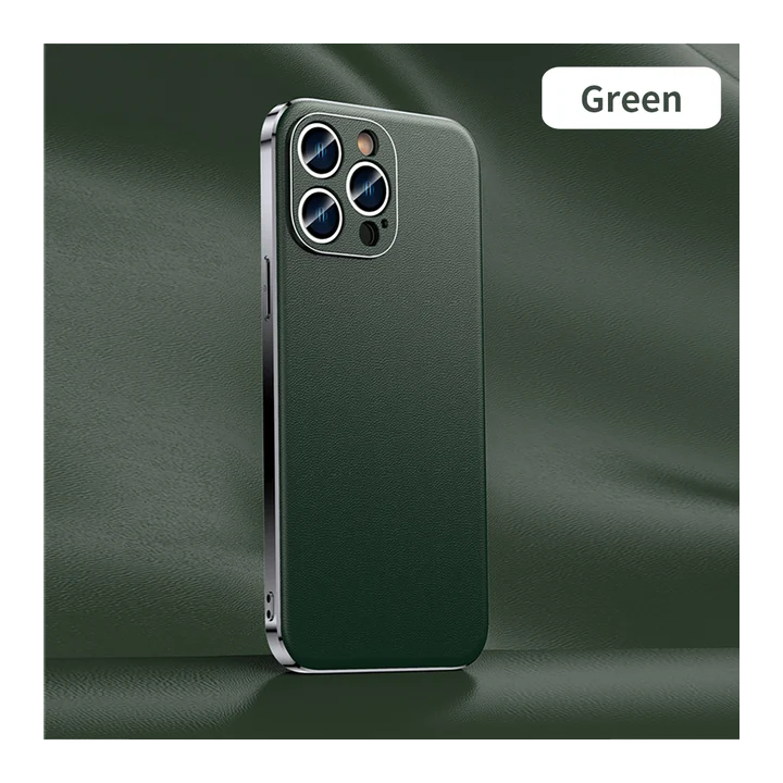 Чехол для телефона из натуральной яловой кожи для iPhone 17, 16, 15, 14, 12, 11, 13 Pro Max 14 Plus, противоударный защитный че