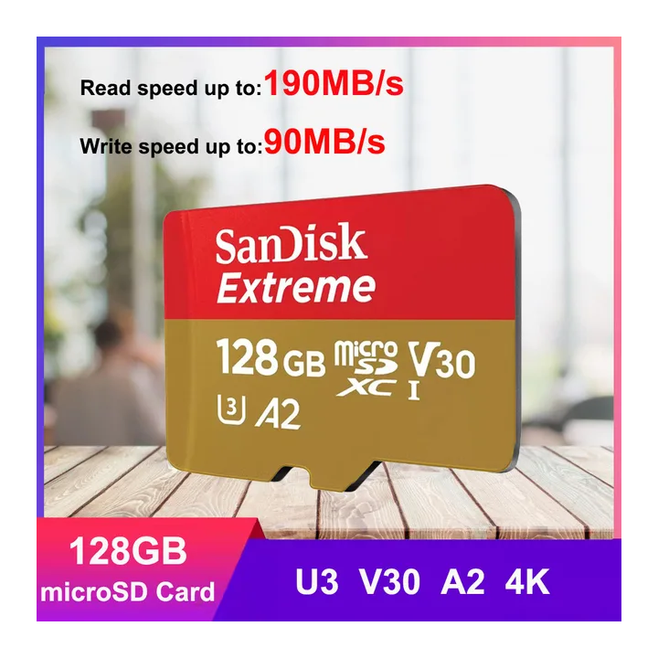 SanDisk Micro SD карта памяти 64GB 128GB 256GB 512GB 1TB